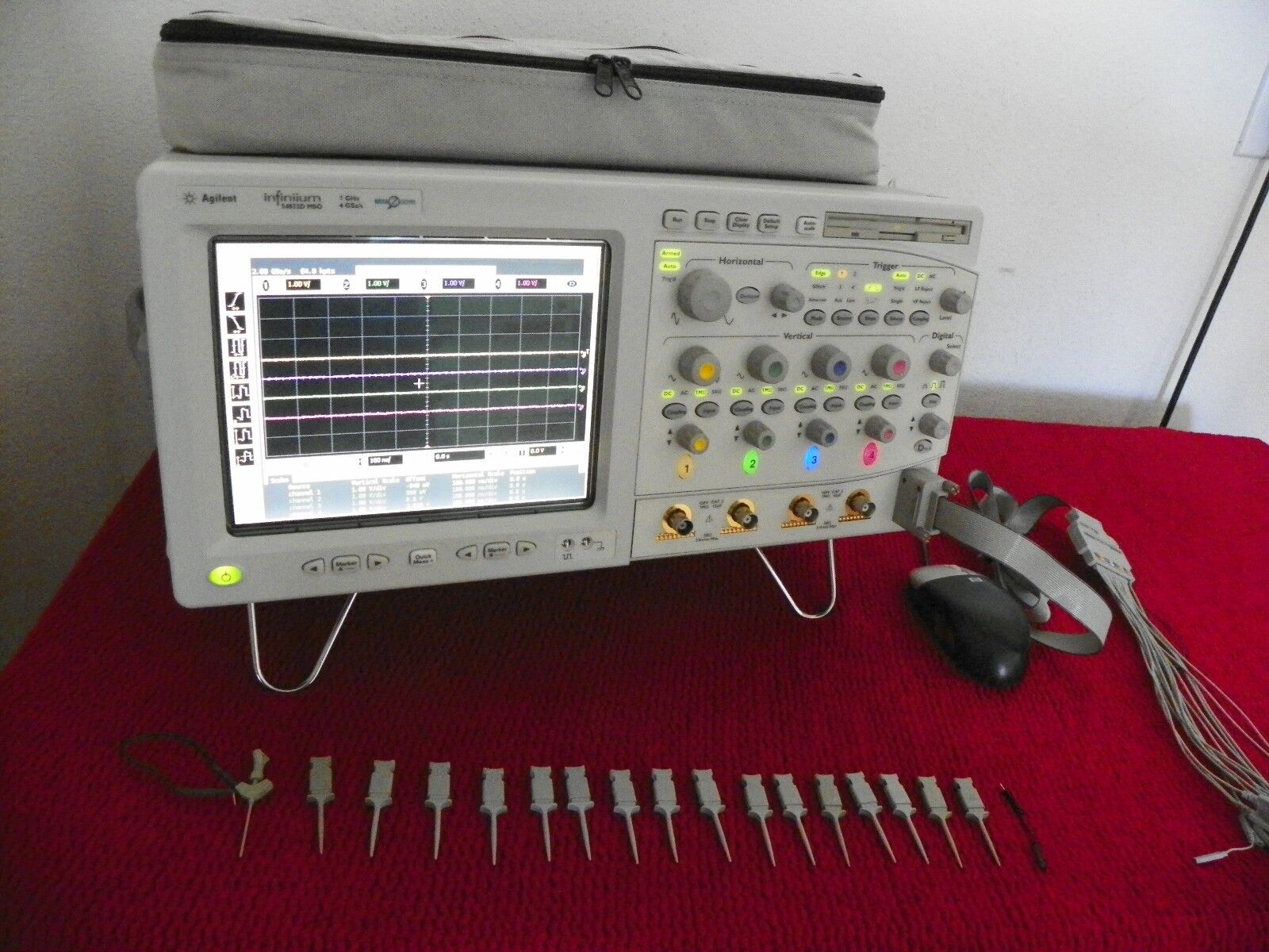 Agilent/HP 54832D MSO 1GHz,4GS/s,4CH + 16CH w/opt 080 & accessories Agilent/HP 54832D MSO 1GHz,4GS/s,4CH + 16CH w/opt 080 & accessories